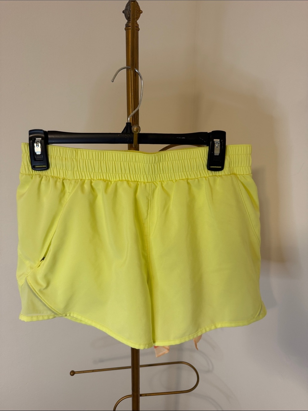 all in motion Neon Yellow Athletic Shorts with Pockets